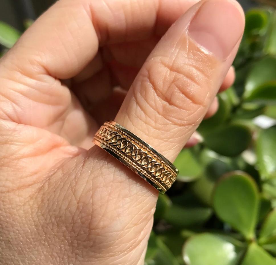 Mens 14K Gold Ring