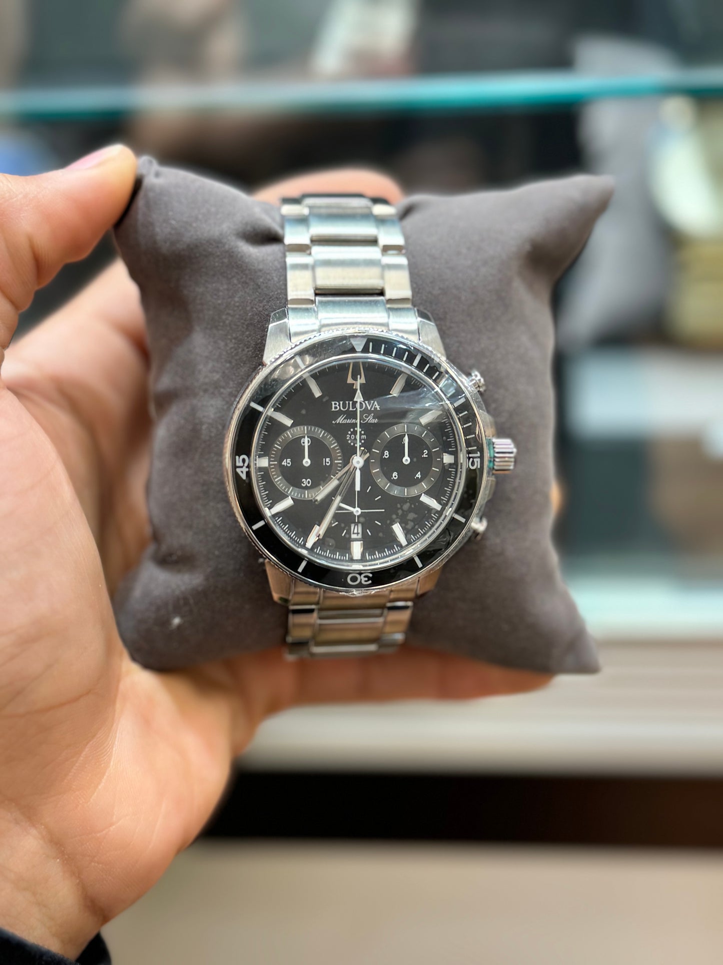 Marine star Bulova watch