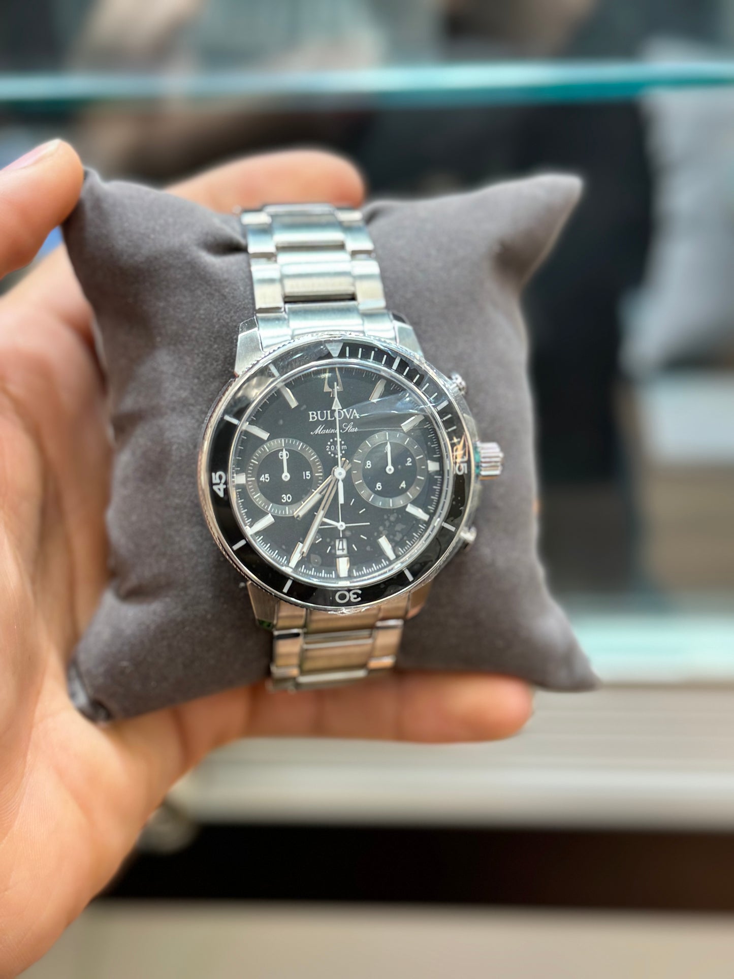 Marine star Bulova watch