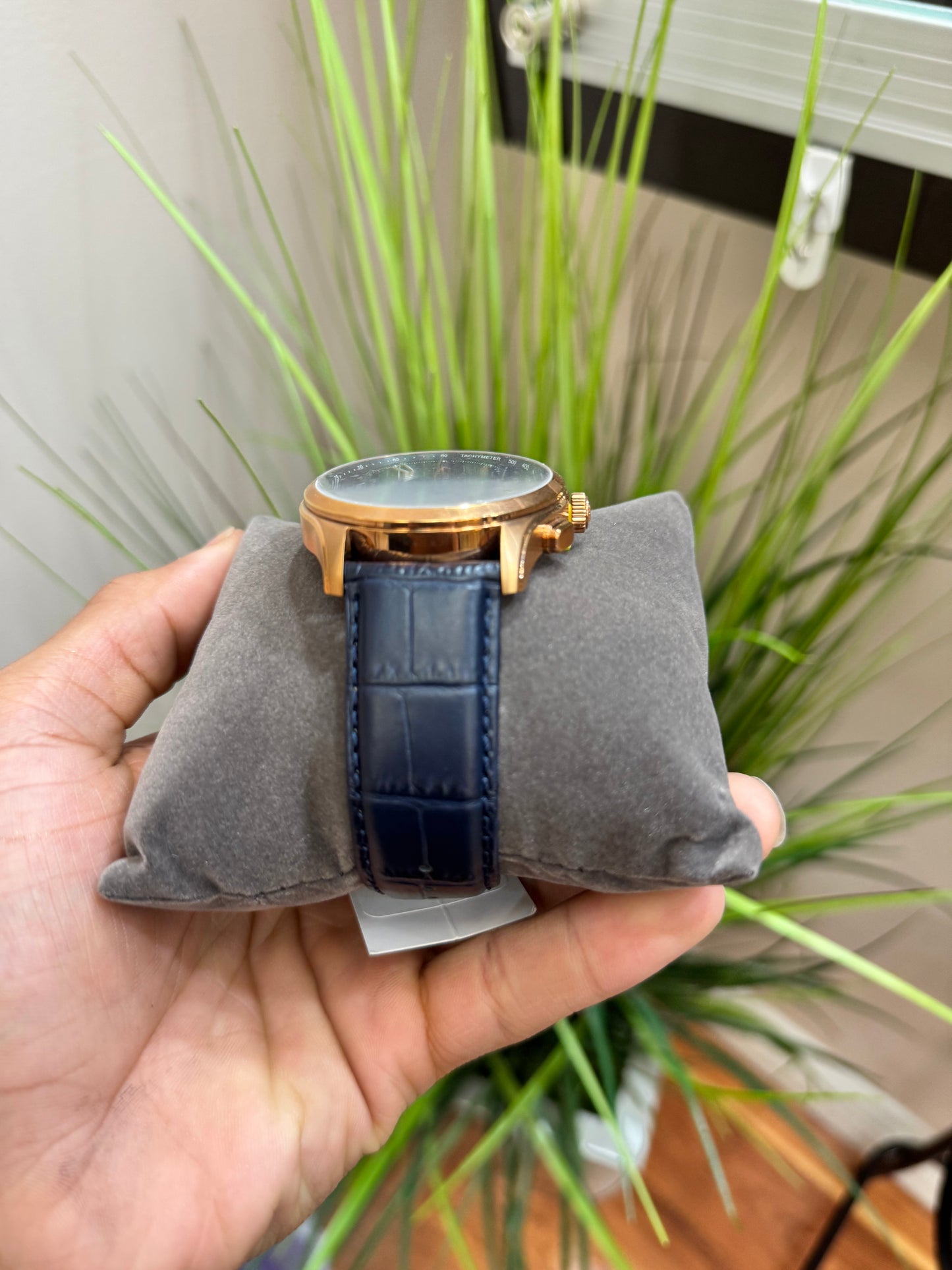 Bulovas classic Wilton leather strap watch for men