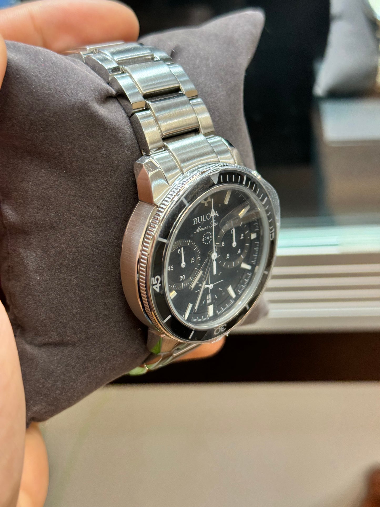 Marine star Bulova watch
