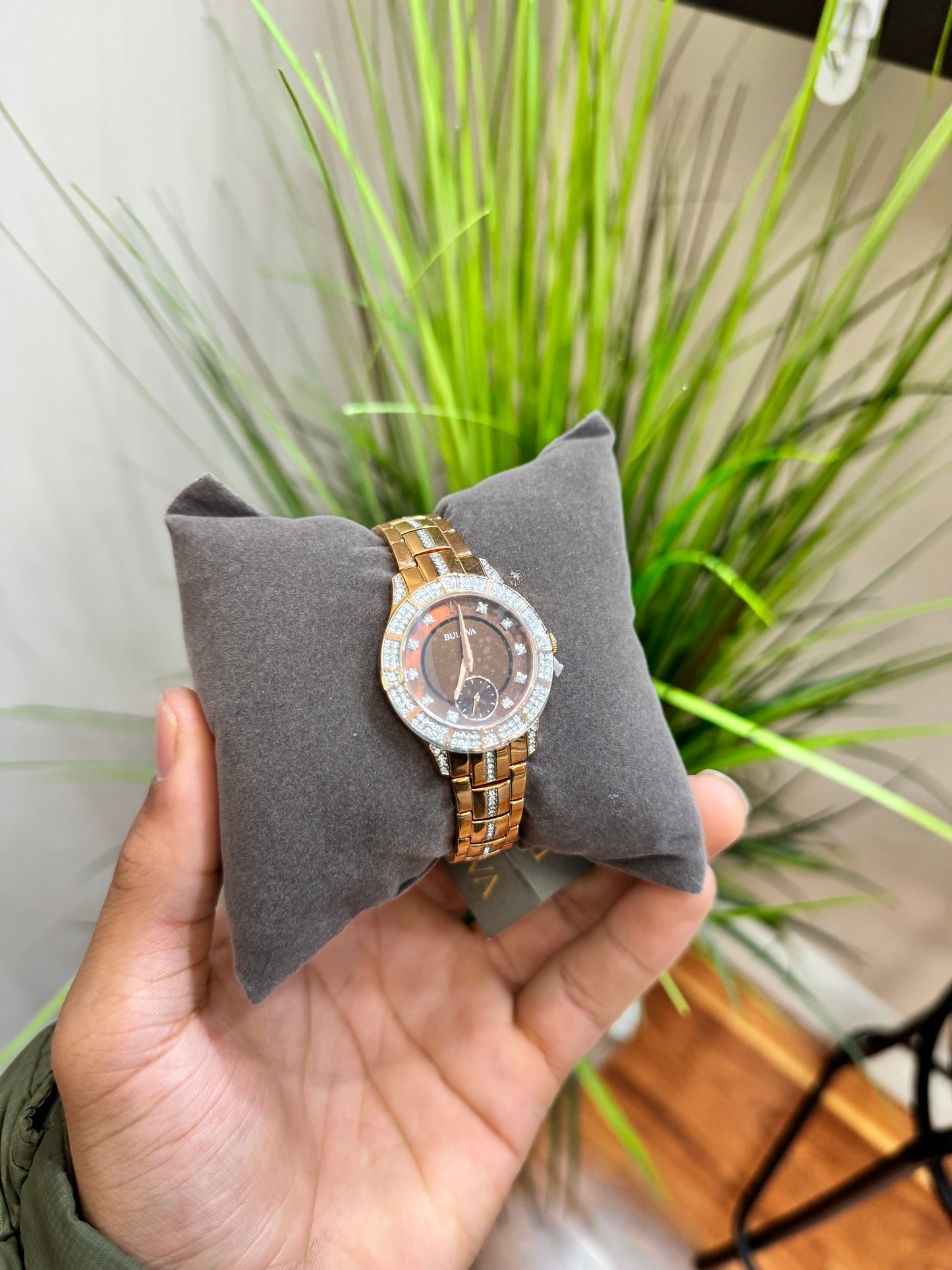 Bulova
Women's Phantom Crystal & Rose Gold-Tone Stainless Steel Bracelet Watch 31mm