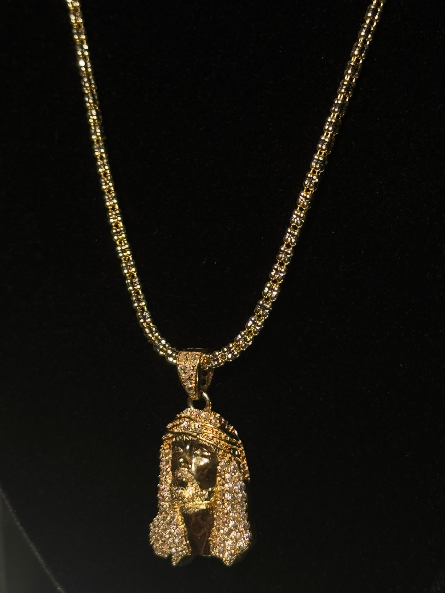 14K Gold Ice Chain & Bracelet Bundle – for men