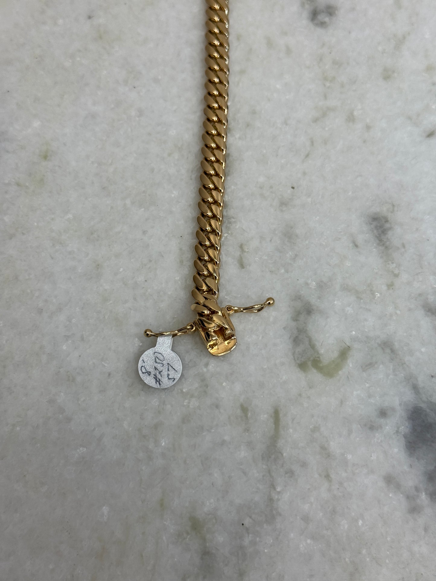 14K Solid Gold Cuban Link Bracelet for Men – Power and prestige