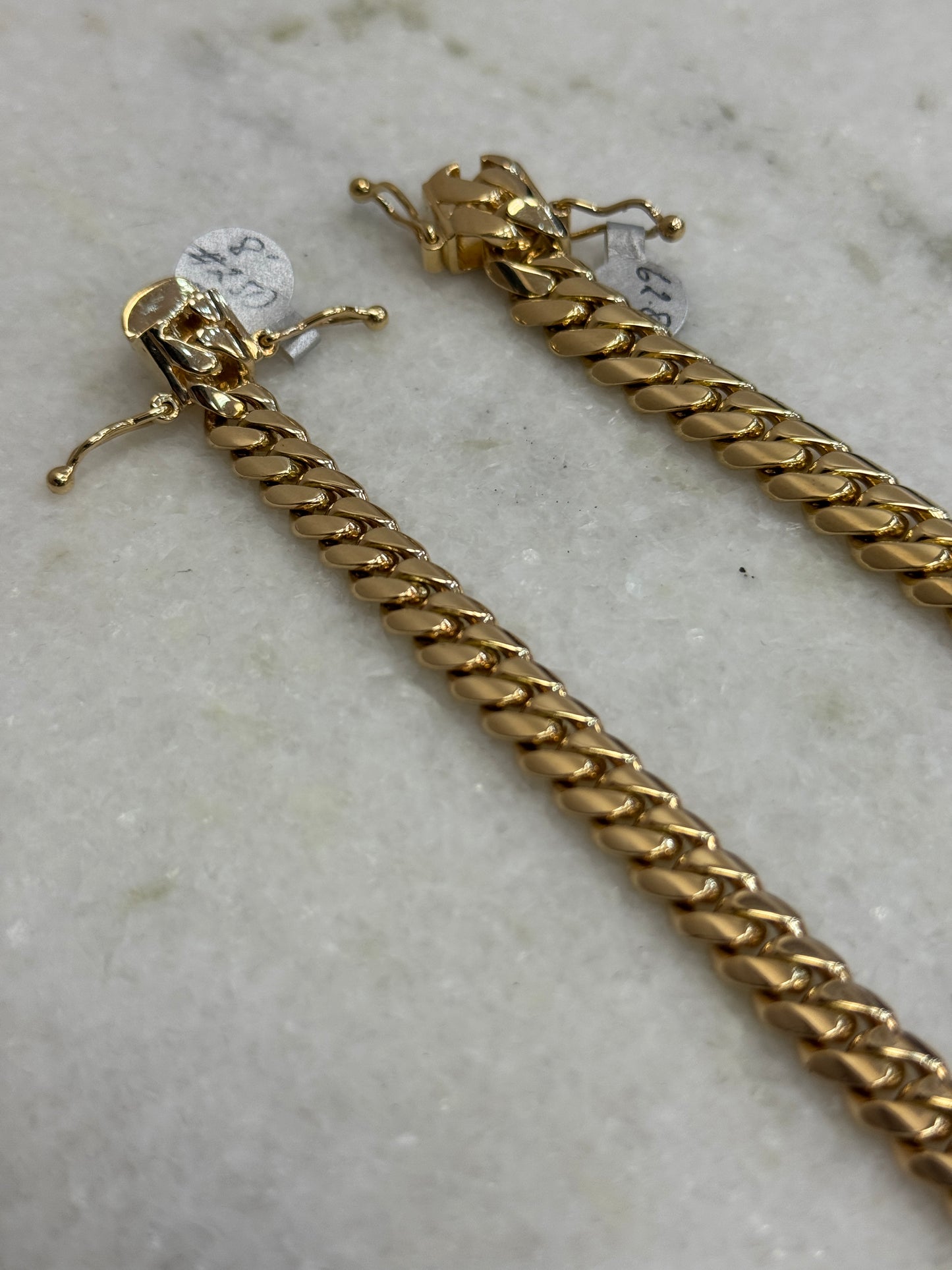 14K Solid Gold Cuban Link Bracelet for Men – Power and prestige