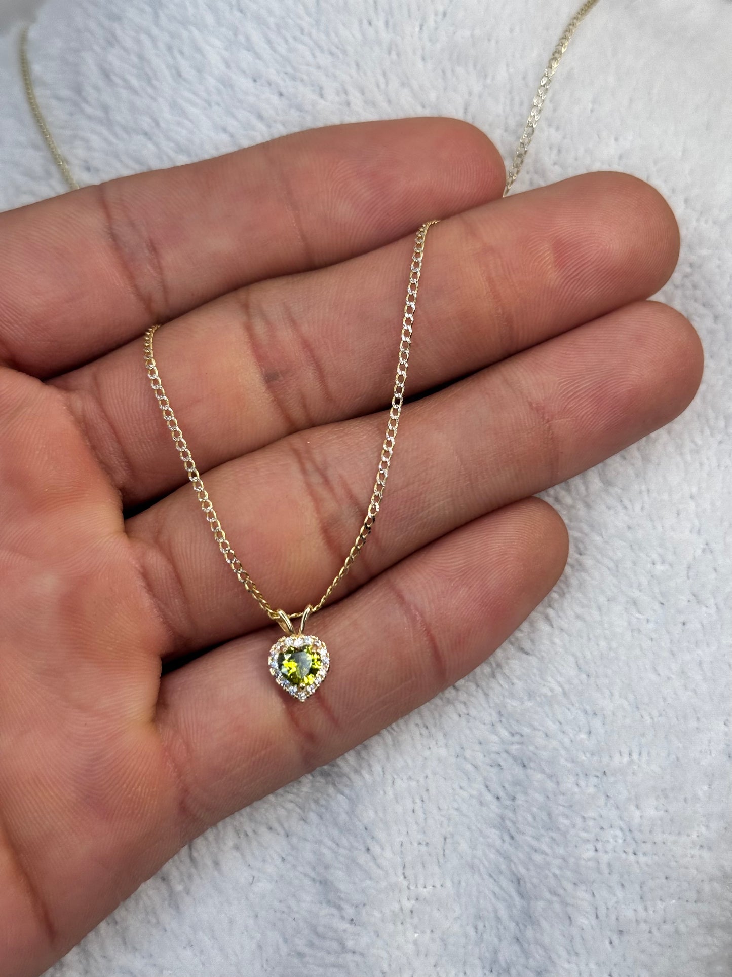 14k gold 16inch Curbed link chain