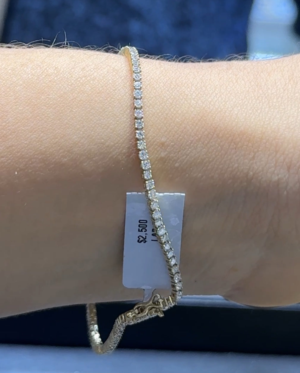 Diamond & 14k white gold Bracelet for Women – Sparkling Elegance