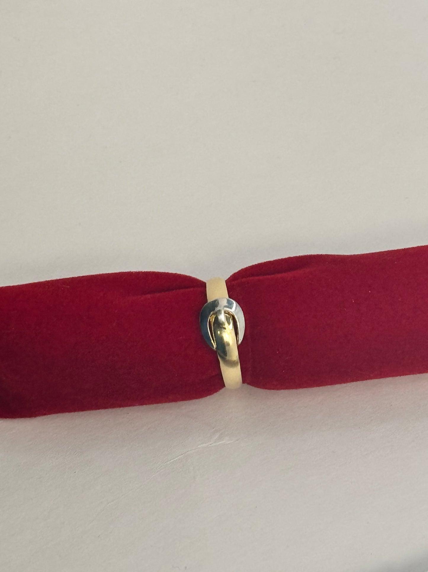14k gold Belt buckle ring