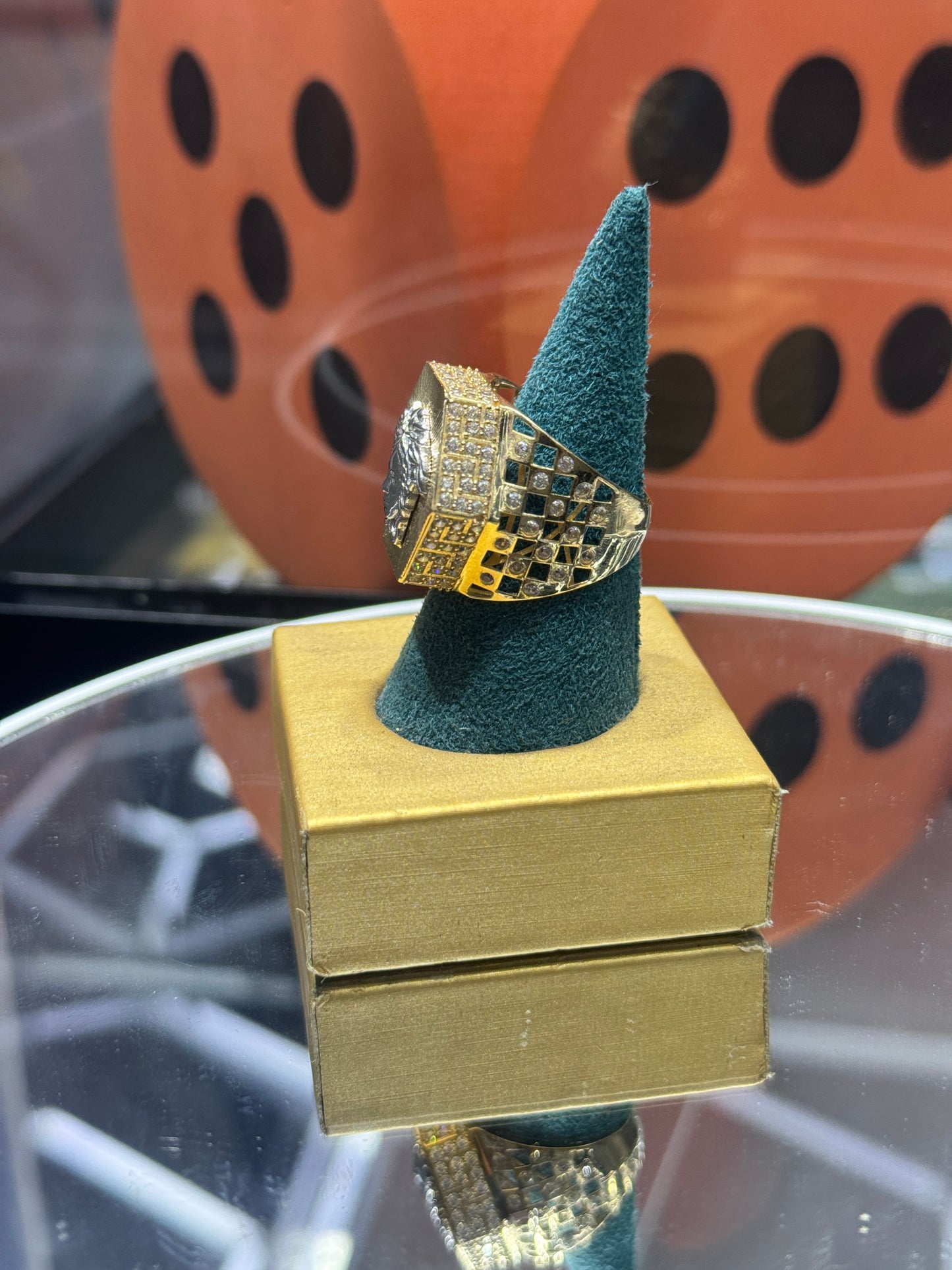 14K Gold Medusa Ring for men size 10.5” – Bold Power & Timeless Style