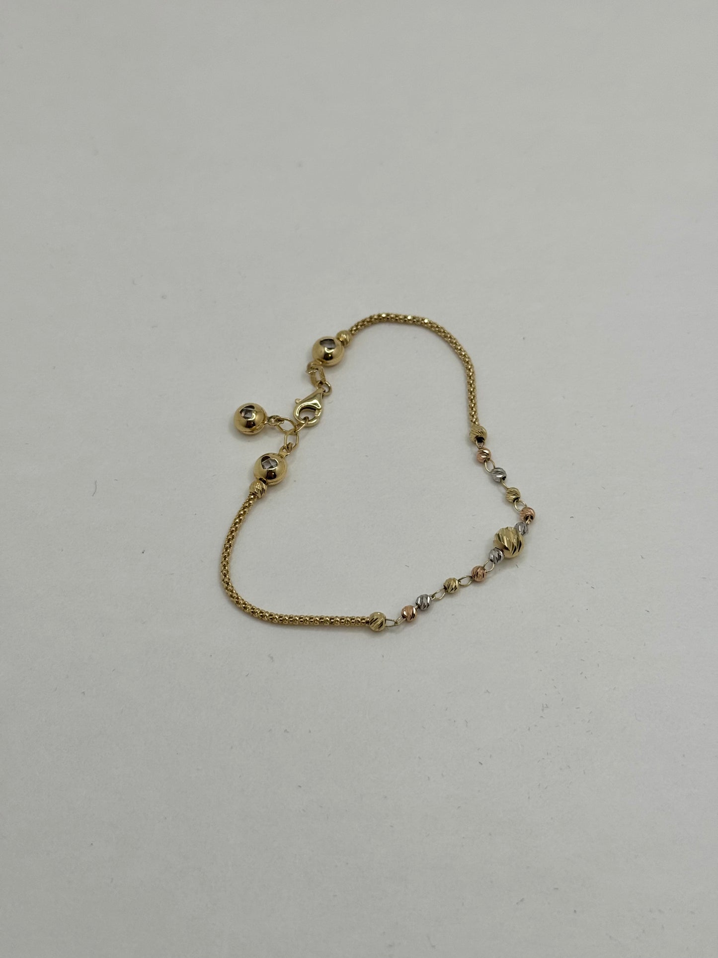 14k gold Bead Bracelet For Women