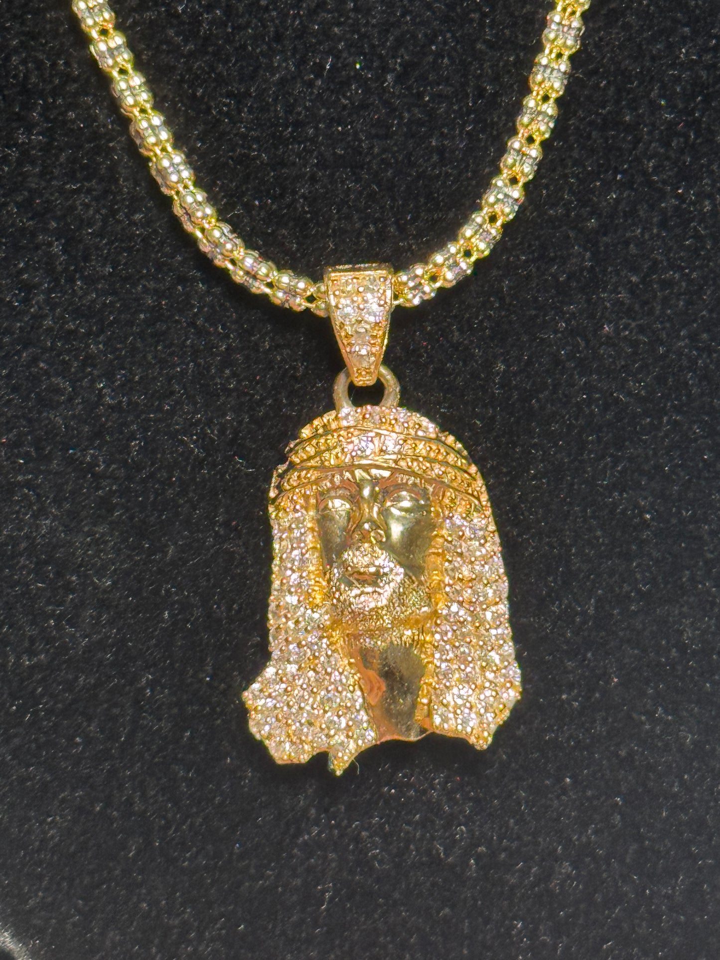 14K Gold Ice Chain & Bracelet Bundle – for men