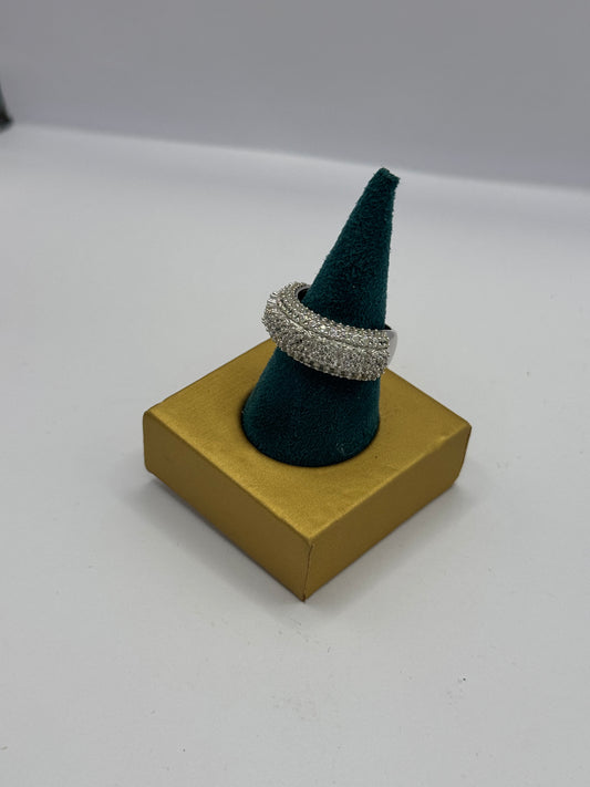 14K White Gold Men’s Ring