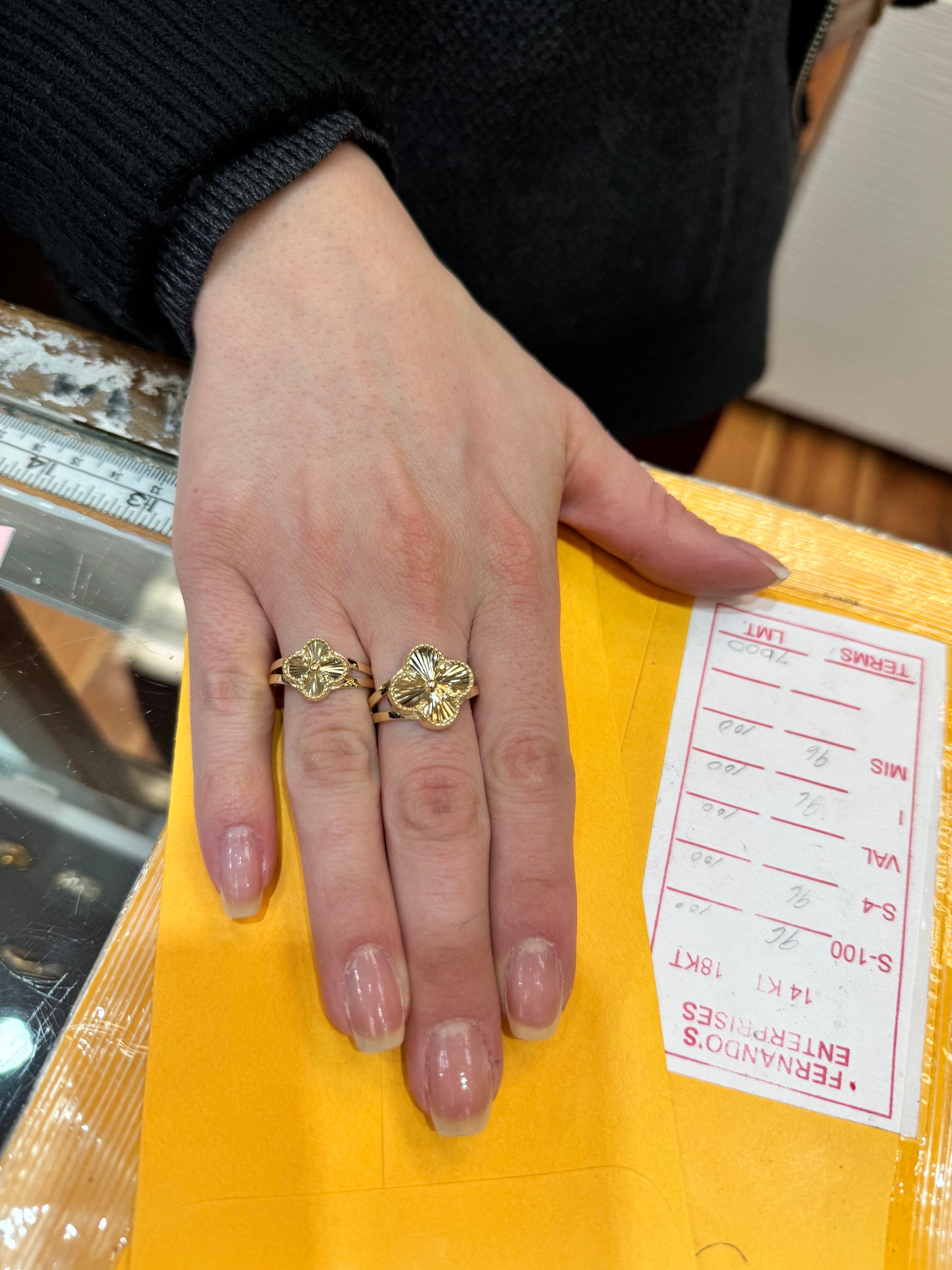 14k Gold Van Cleef Ring for women