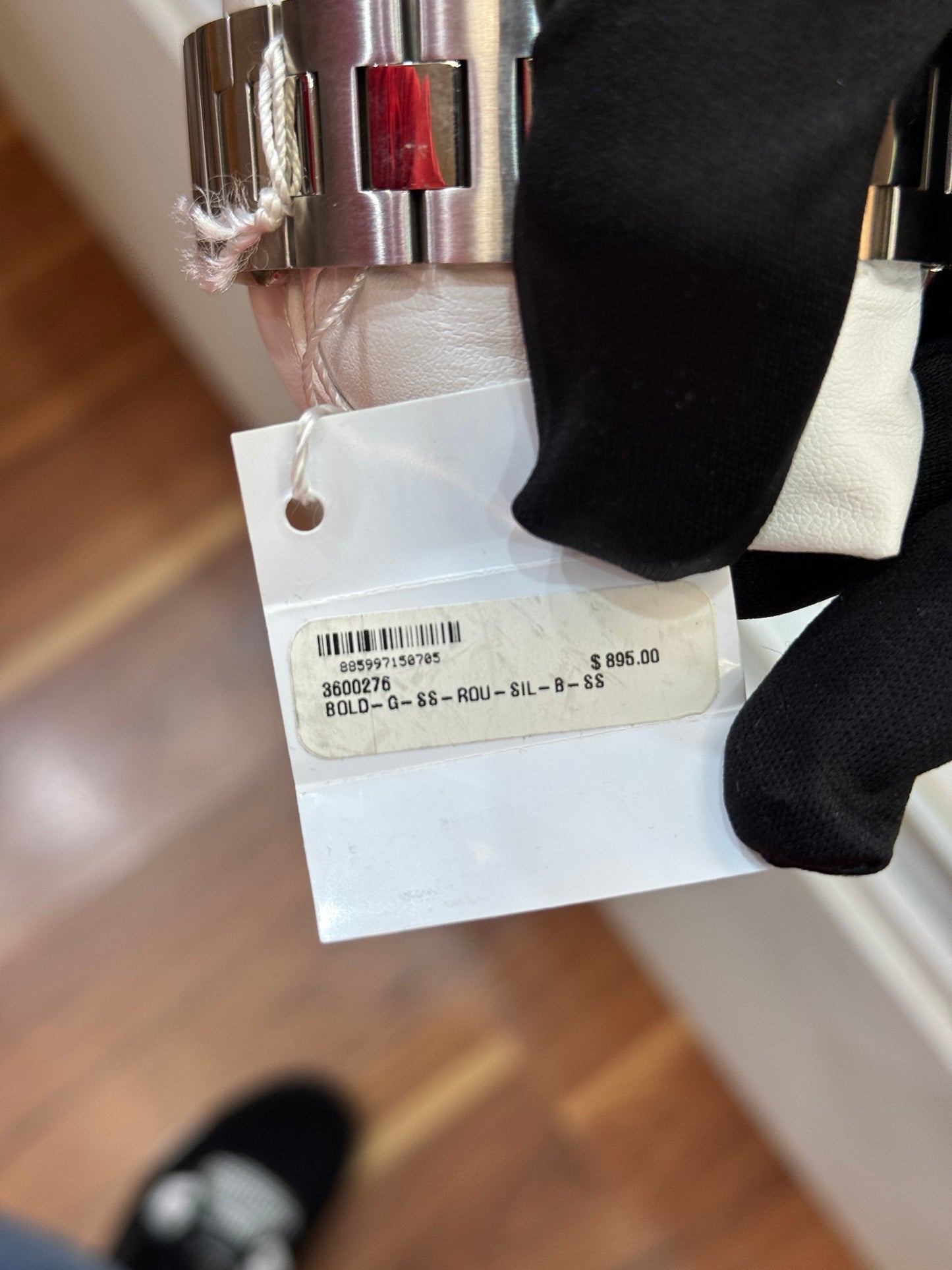 Movado Bold Chronograph Men’s Watch – Silver-Tone Dial (3600276)