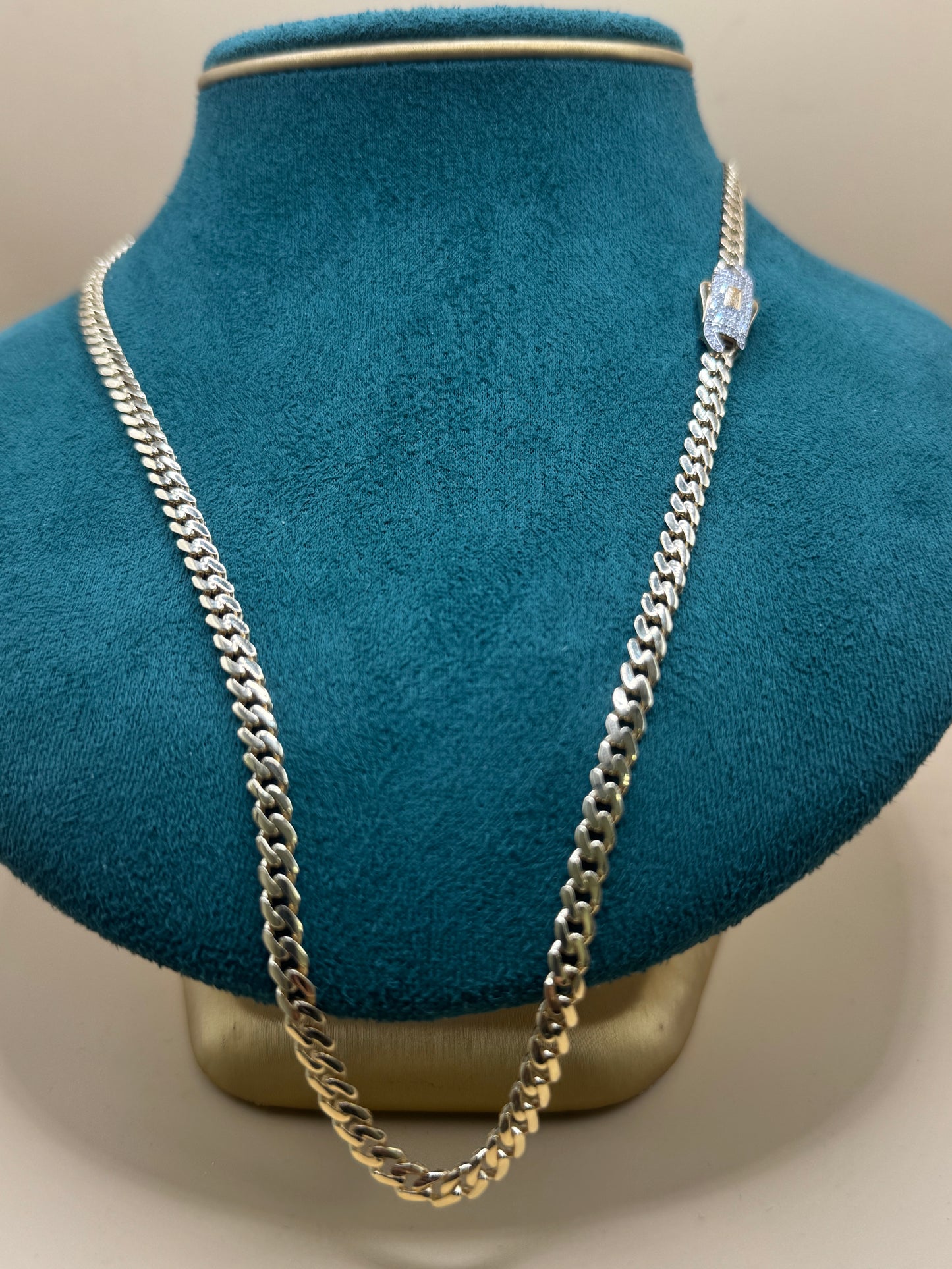 14K Gold Cuban Link Chain 22” 2.5mm – Solid Gold Necklace for Men, Real Gold Chain, Everyday Jewelry