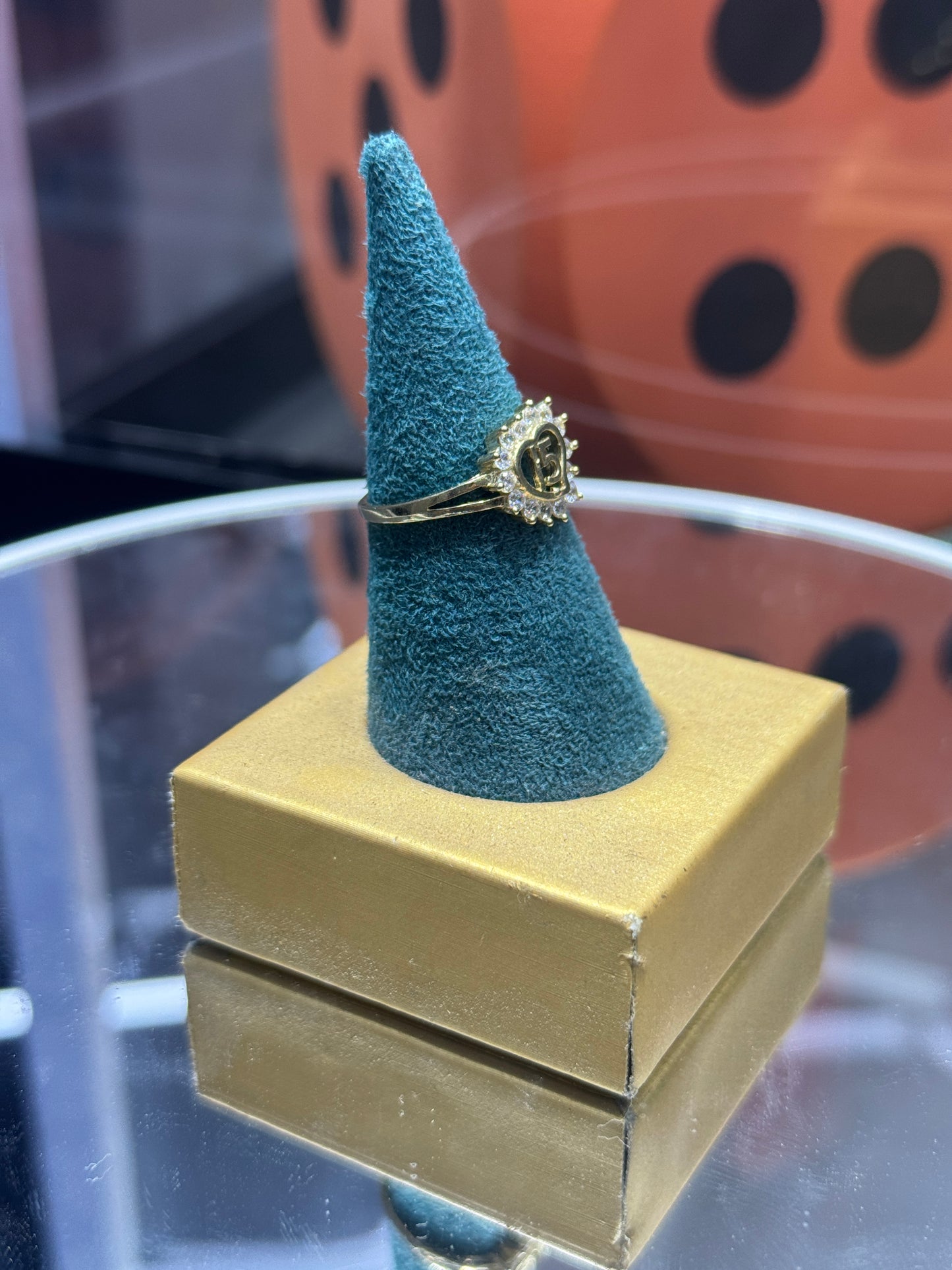 15-Year Anniversary ZC Ring – A Sparkling Milestone size 7”