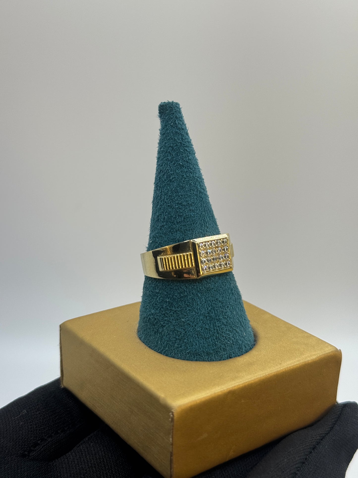 💎 14K Gold Unisex ZC Ring