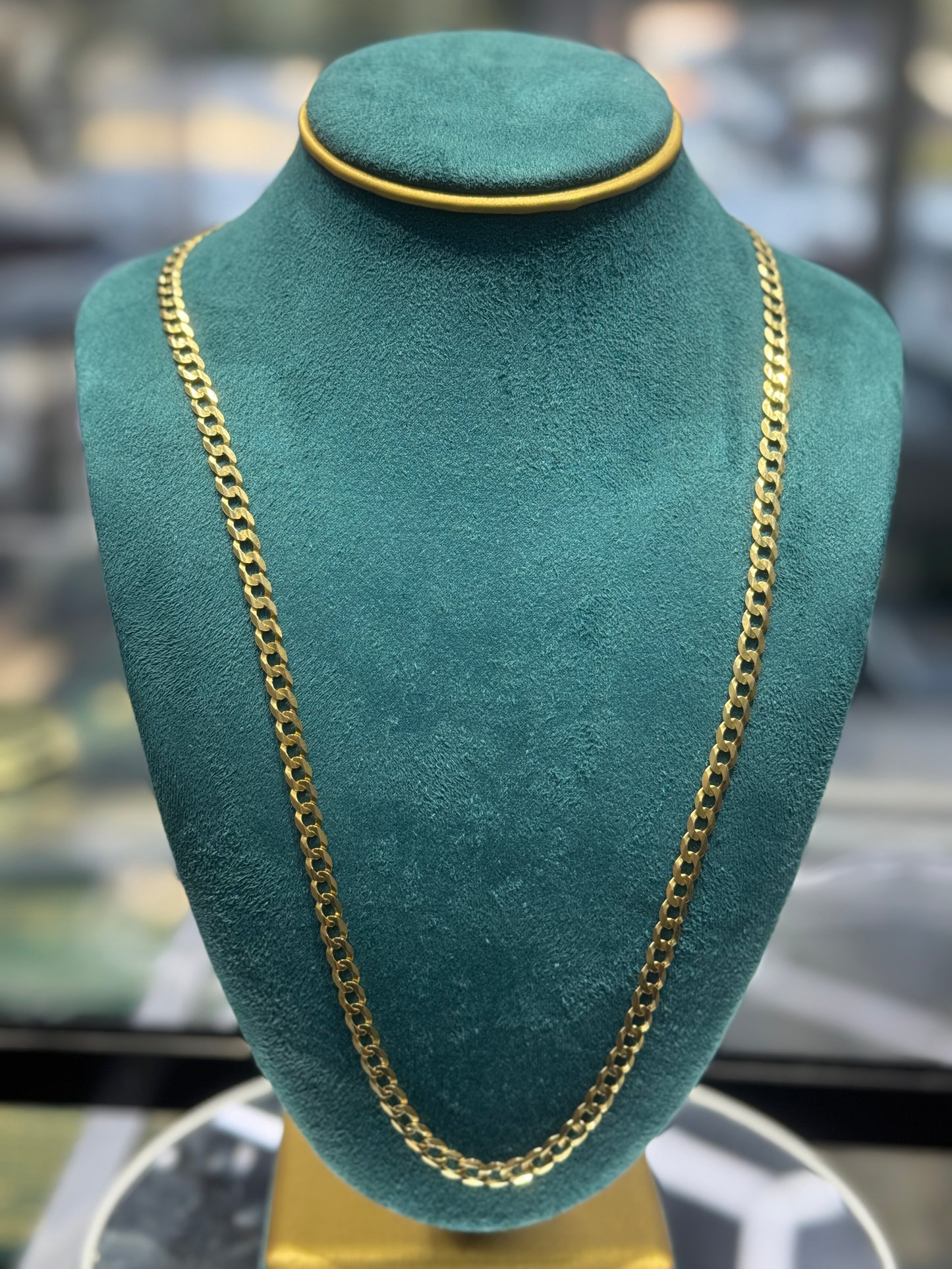 💎 14K Gold Curb Link Chain – Like New Condition 💎