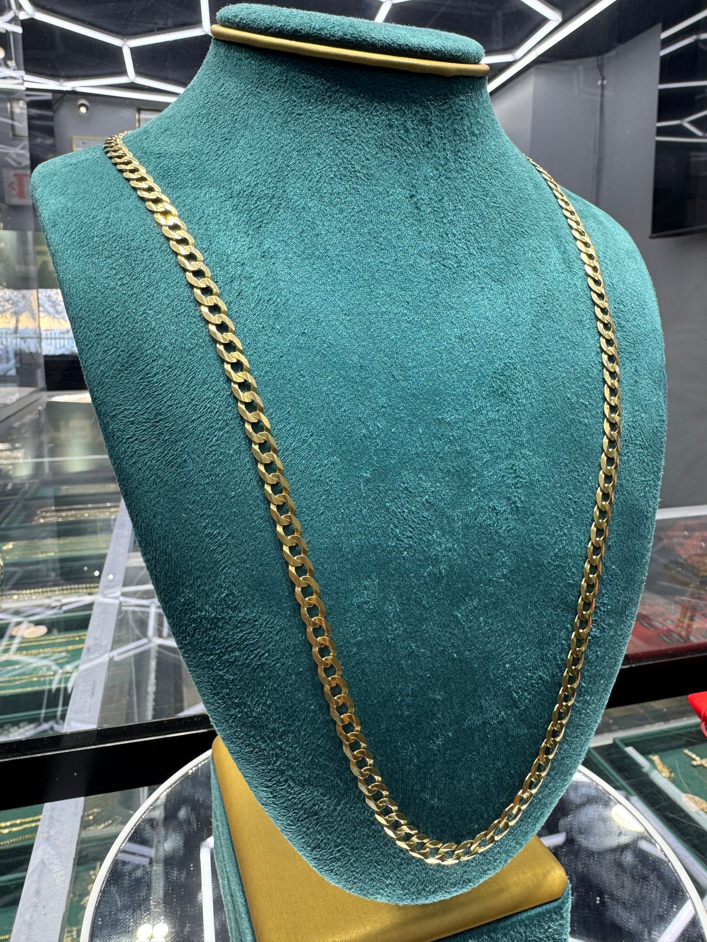 💎 14K Gold Curb Link Chain – Like New Condition 💎