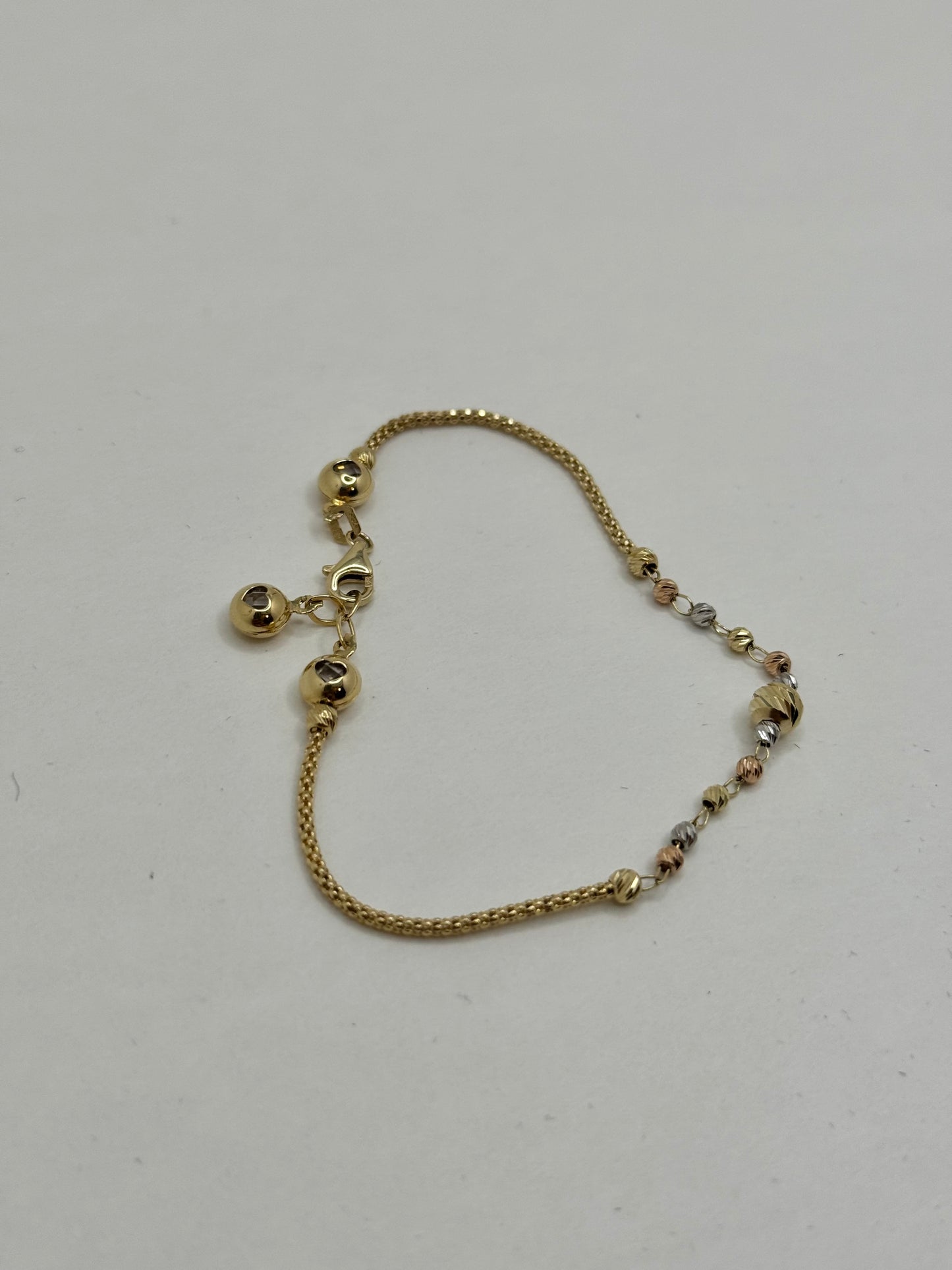 14k gold Bead Bracelet For Women