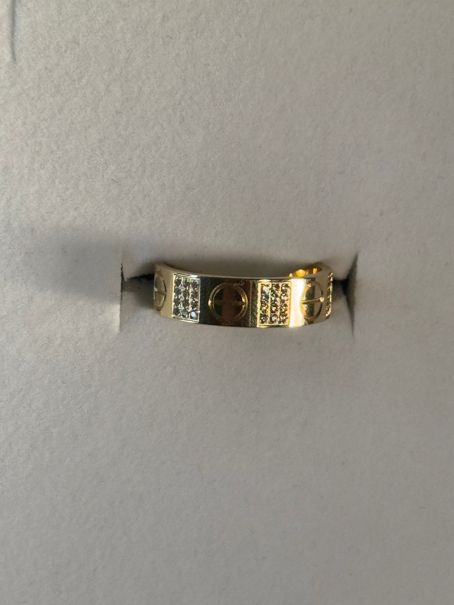 14k gold love ring for women size 5