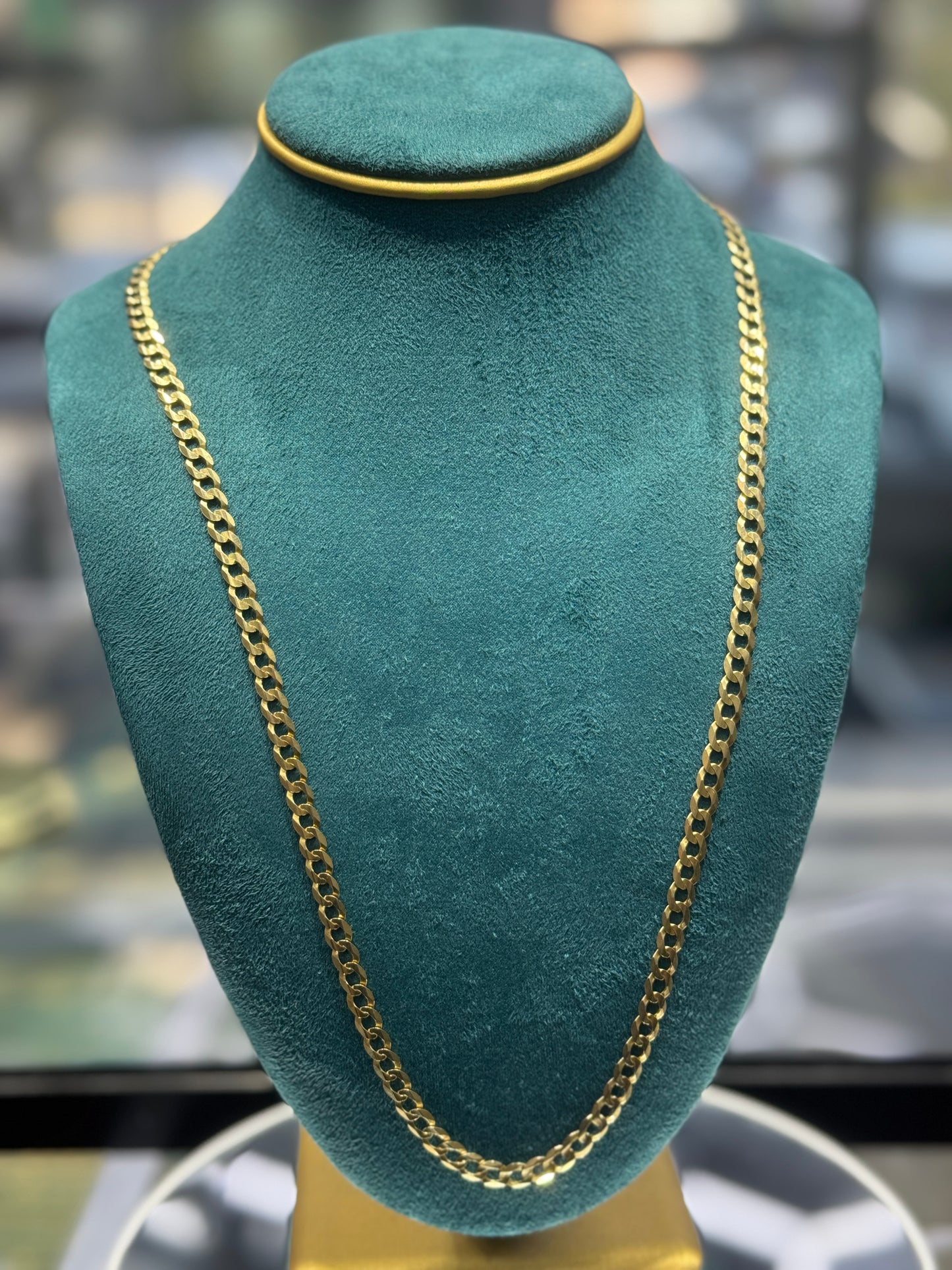 💎 14K Gold Curb Link Chain – Like New Condition 💎