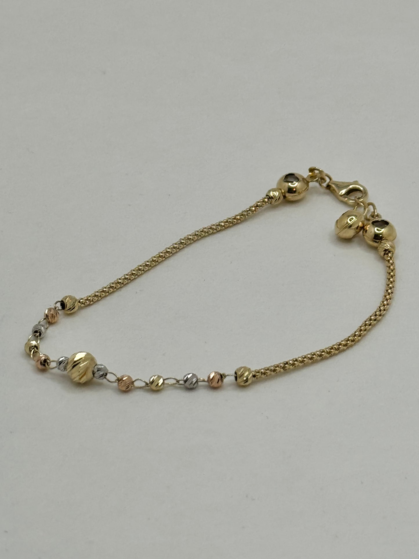 14k gold Bead Bracelet For Women