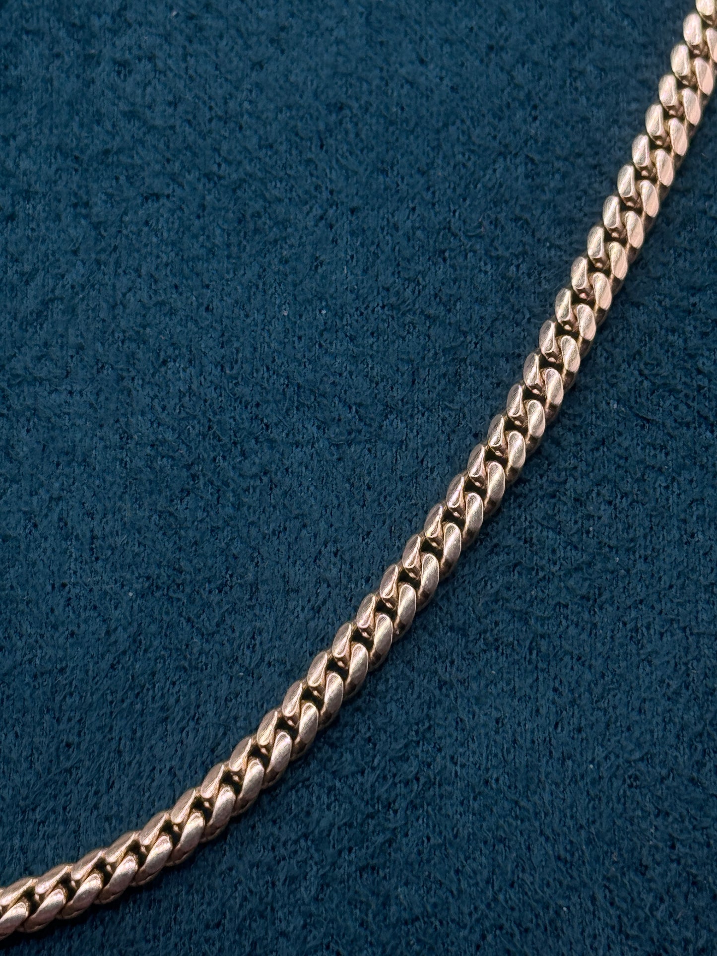 14K Gold Cuban Link Chain 18” Solid – Men’s Real Gold Chain 14–18g, Medium Thick Necklace