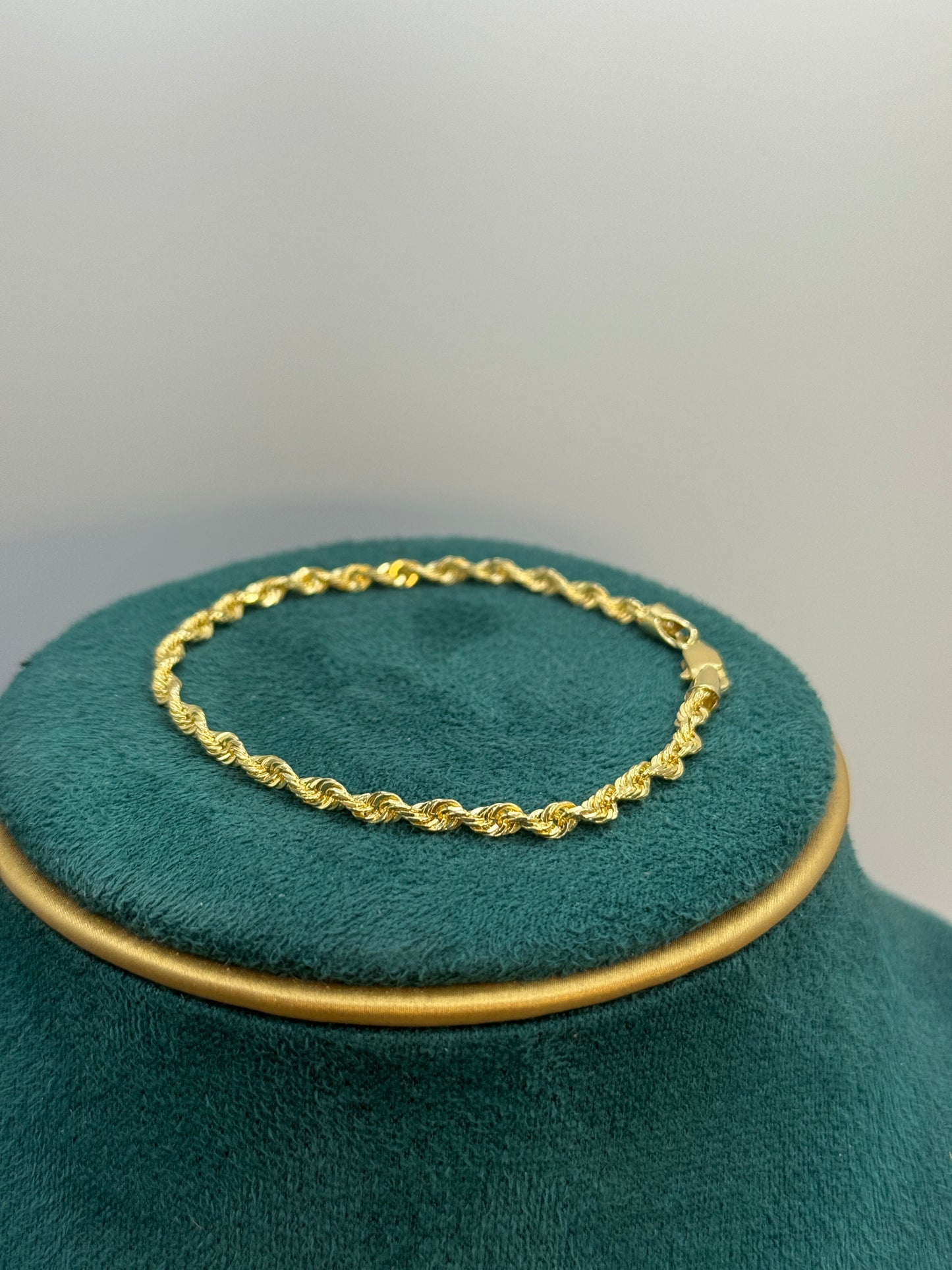 14K Gold Round Box Chain Bracelet – Unisex
