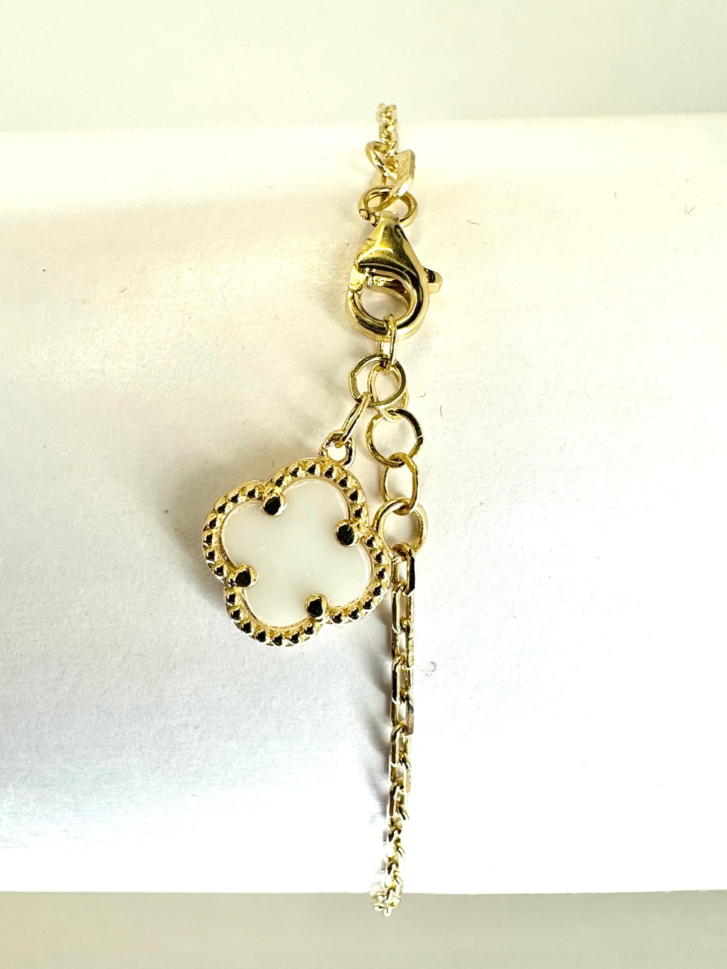 14k good Clover bracelet for women