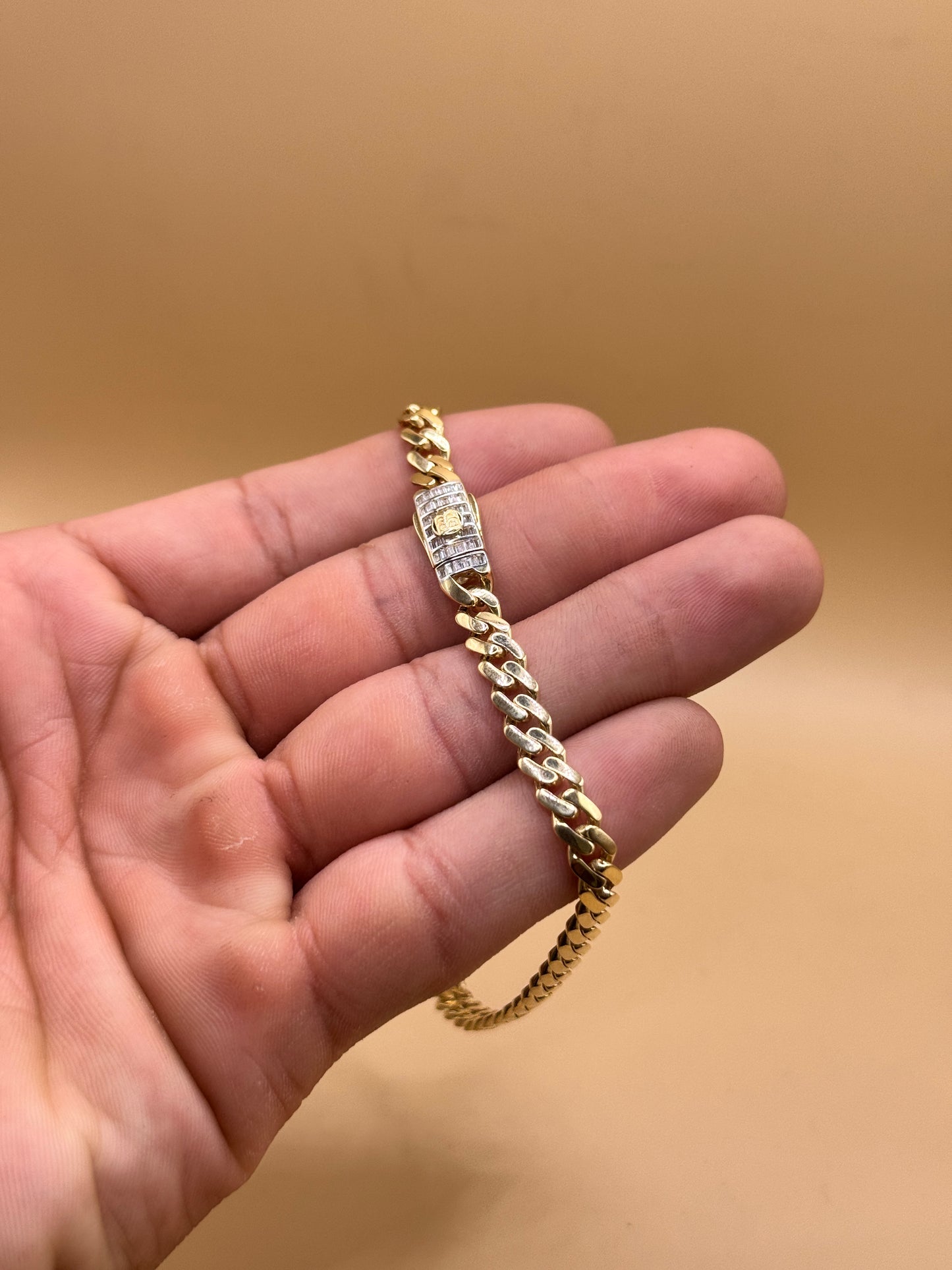 14K Gold Anklet Bracelet – 10” (Approx. 6–10g) for Women