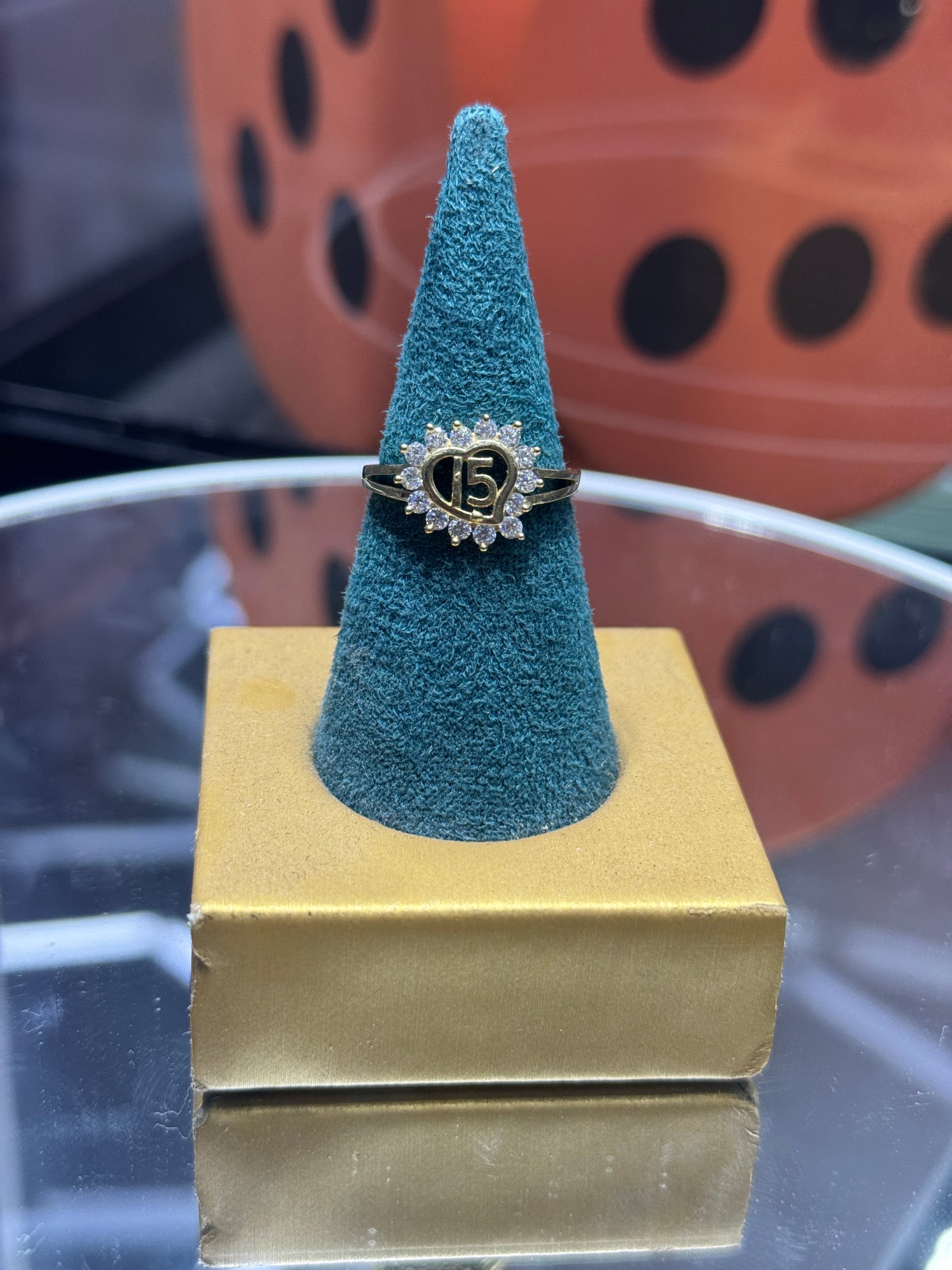 15-Year Anniversary ZC Ring – A Sparkling Milestone size 7”