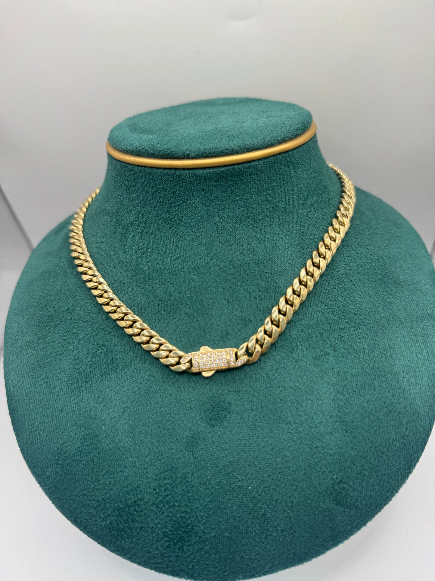 14K Gold Choker Necklace for Women – 7mm | 16” Long