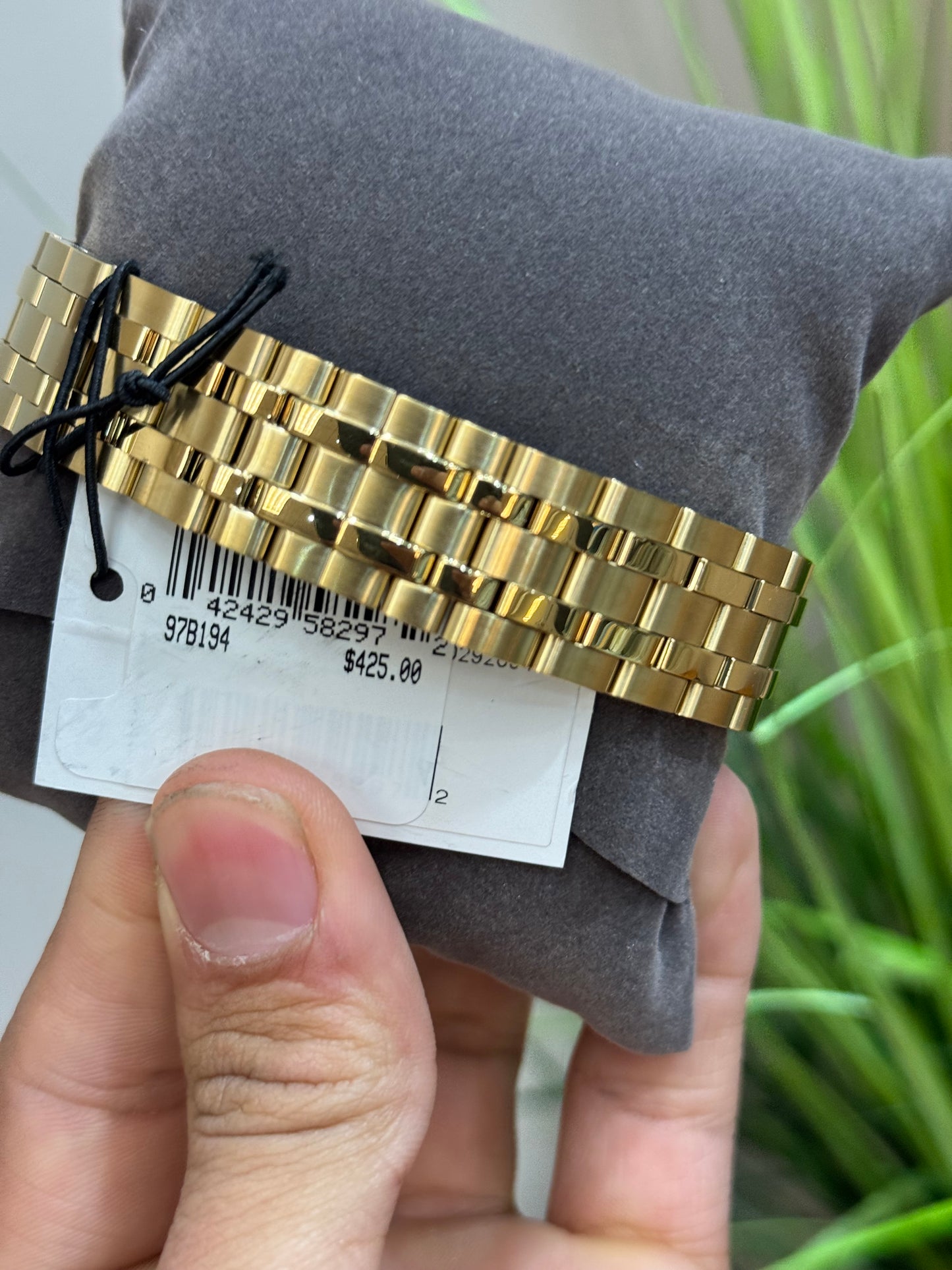 Bulova Modern Diamond Markers Quartz Bracelet Watch, 40mm