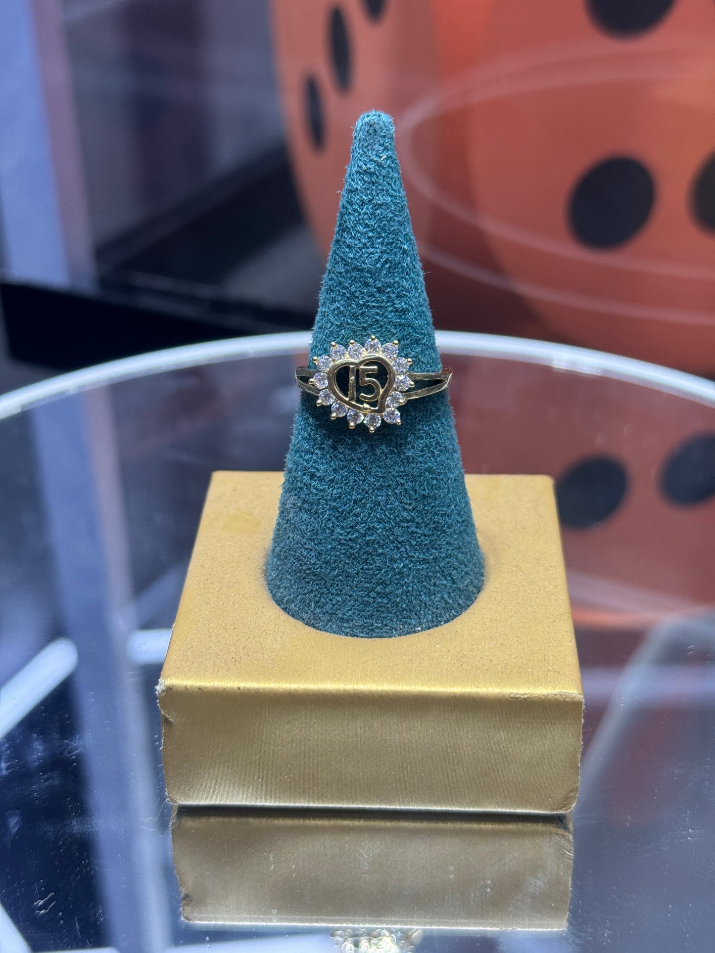 15-Year Anniversary ZC Ring – A Sparkling Milestone size 7”