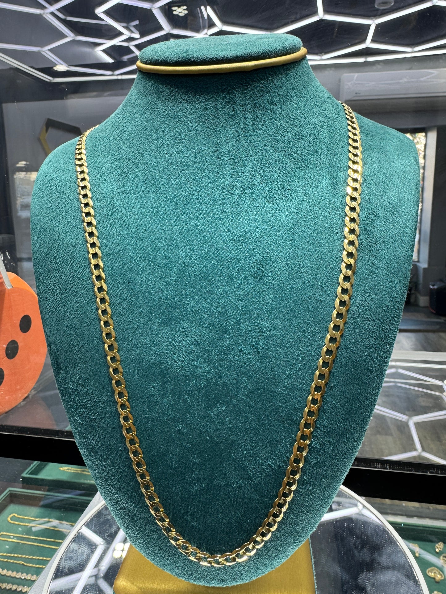 💎 14K Gold Curb Link Chain – Like New Condition 💎