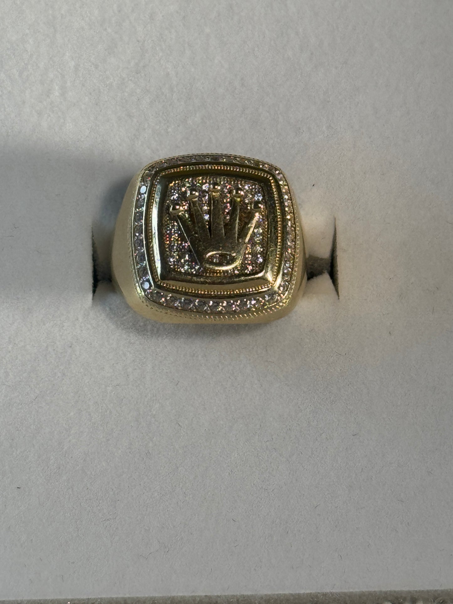 14k gold Luxury ring for men size 9