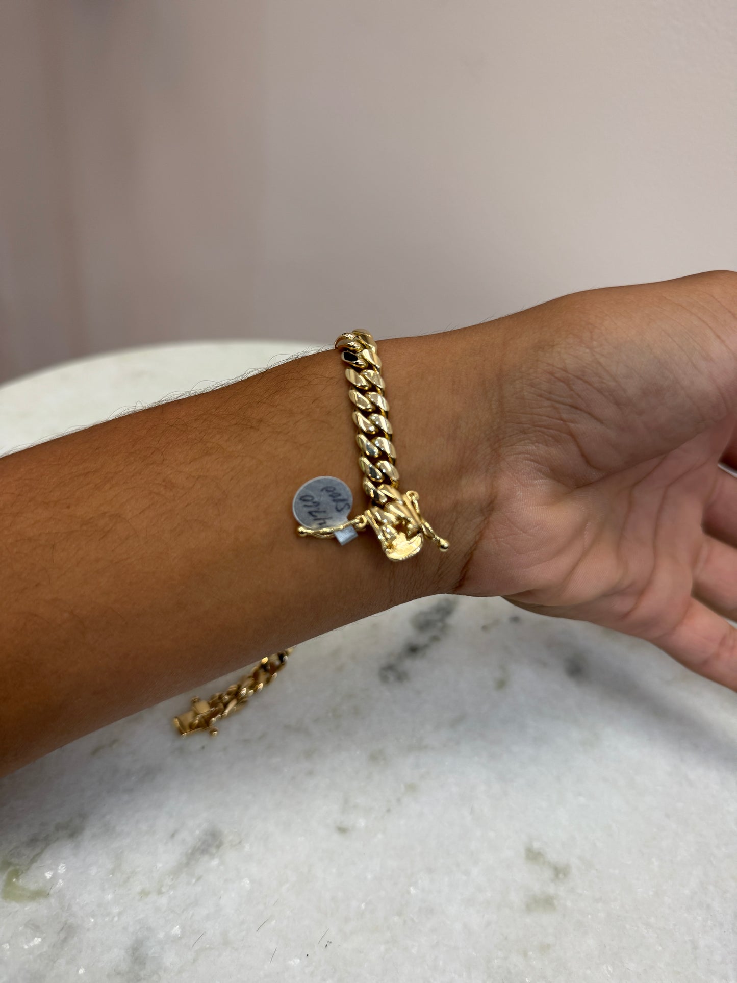 14K Solid Gold Cuban Link Bracelet for Men – Power and prestige