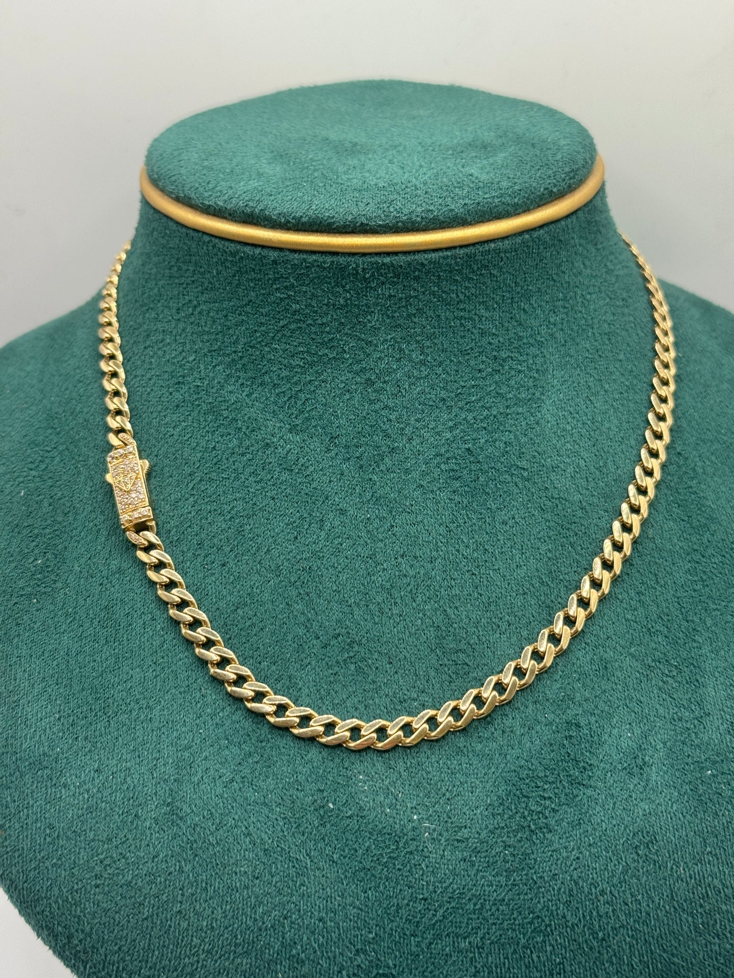 14K Gold Choker – 16.5” | 4.9mm) for women