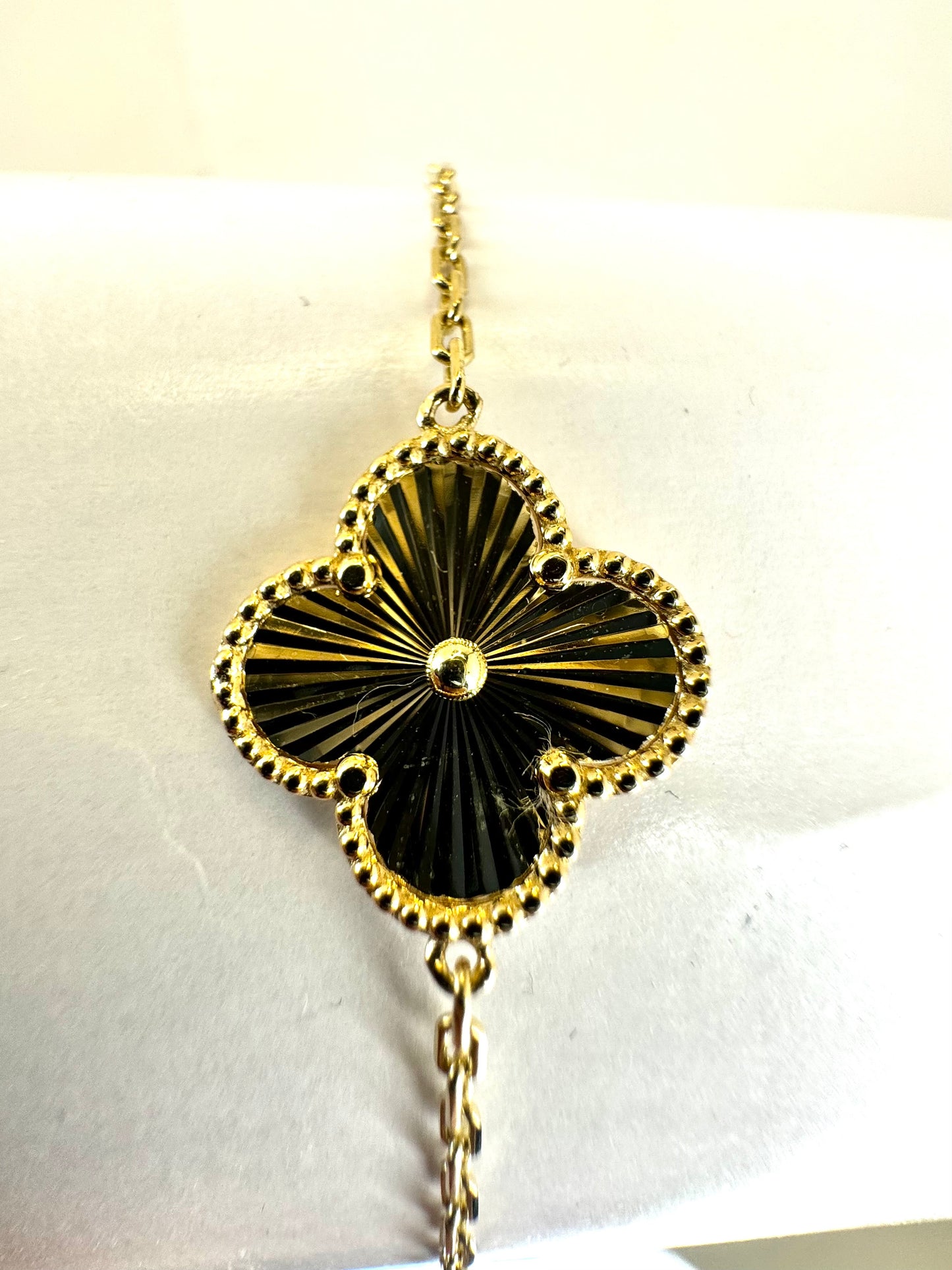 14k good Clover bracelet for women