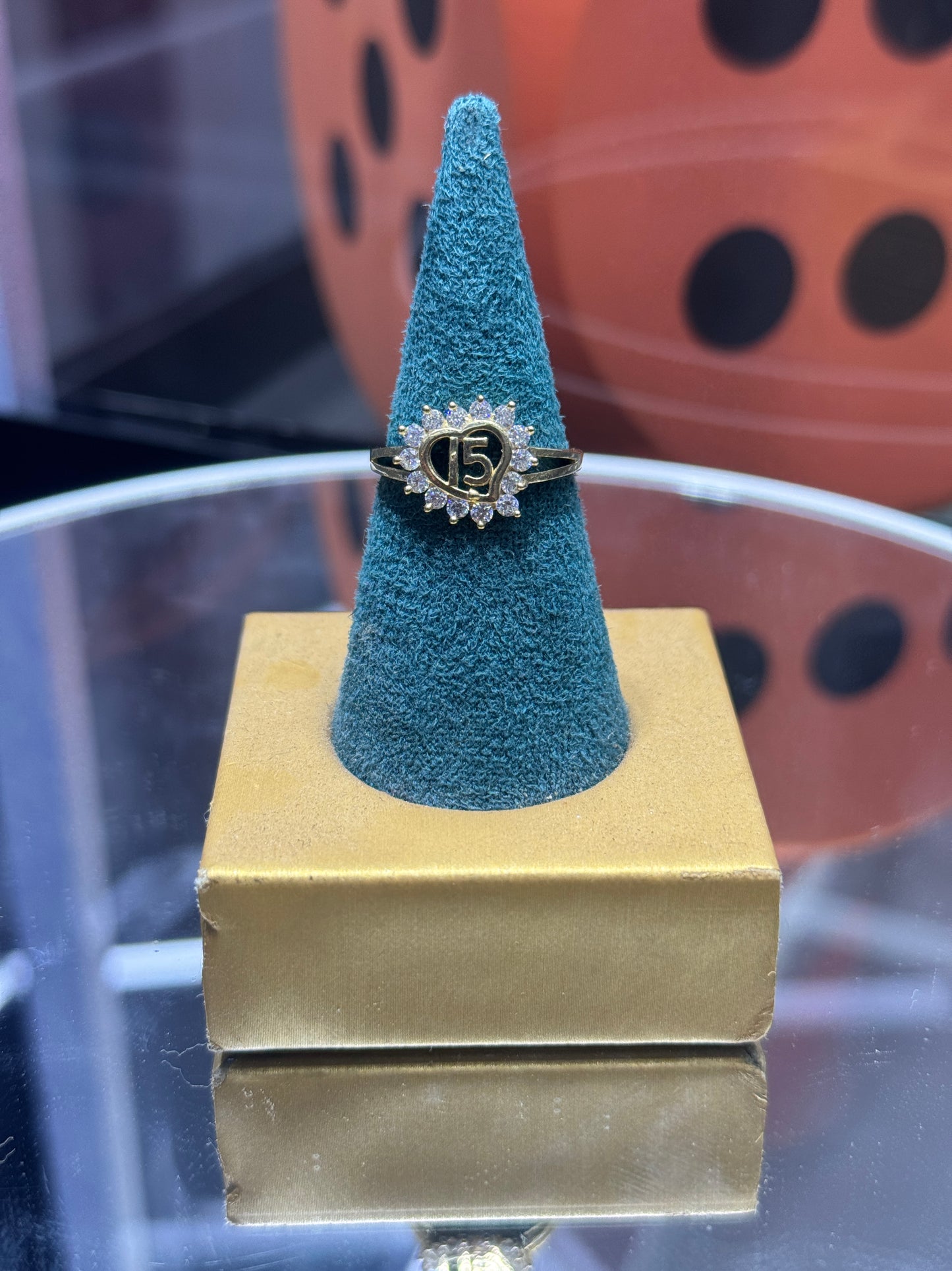 15-Year Anniversary ZC Ring – A Sparkling Milestone size 7”