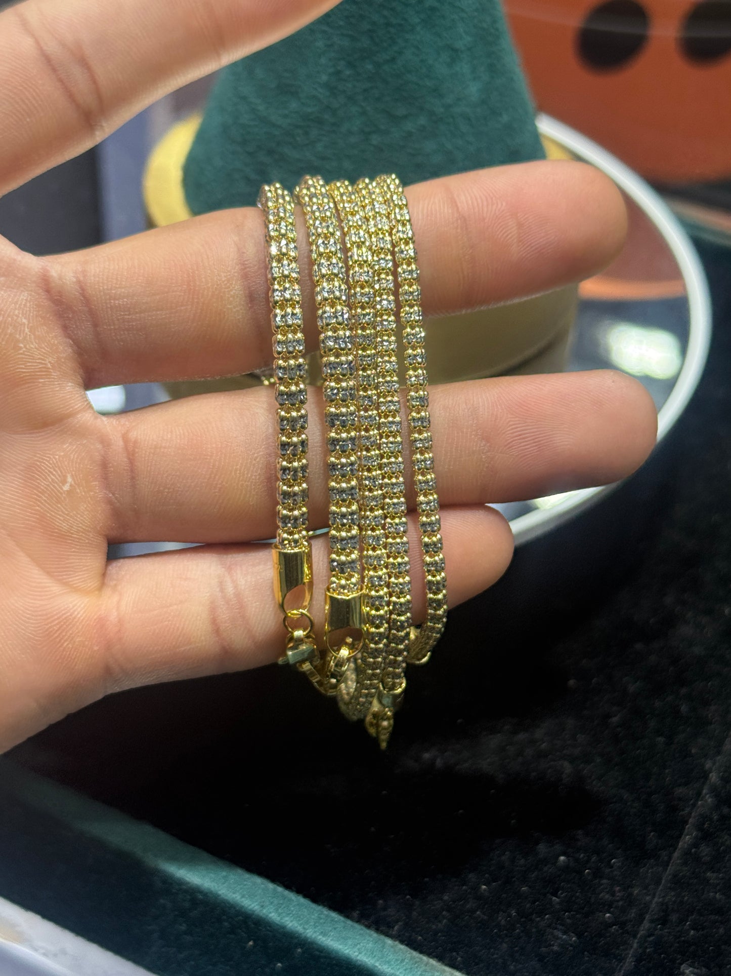 4mm Ice Bracelet for men  – Bold Shine, Everyday Luxury 8”inch