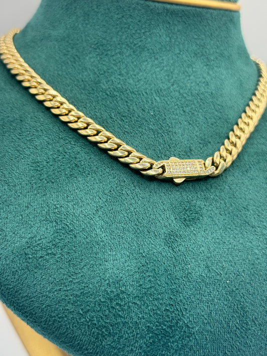 14K Gold Choker Necklace for Women – 7mm | 16” Long