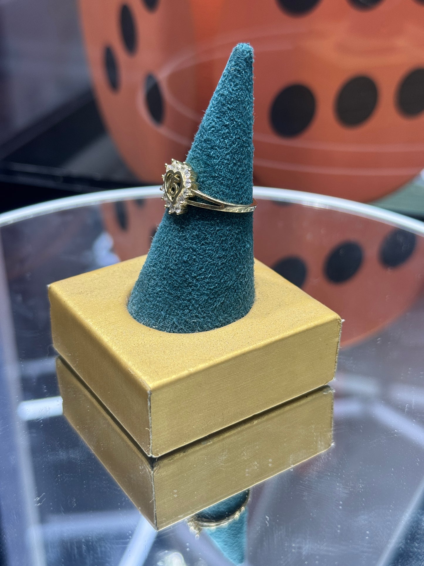 15-Year Anniversary ZC Ring – A Sparkling Milestone size 7”