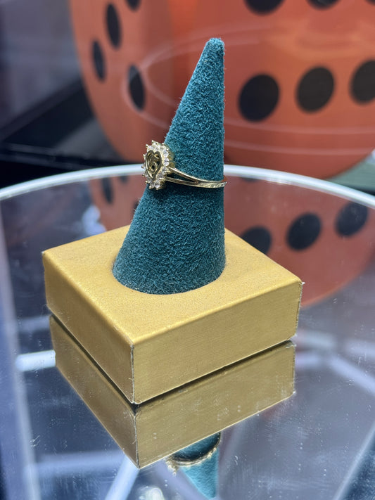 15-Year Anniversary ZC Ring – A Sparkling Milestone size 7”